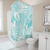 Tropischer Dschungel Blätter Muster #15 #tropical  Duschvorhang (Beispiel)