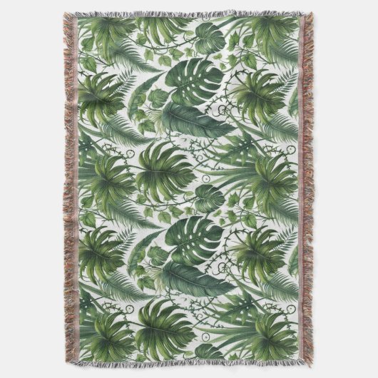 Tropischer Dschungel Decke (Vorderseite Vertikal)