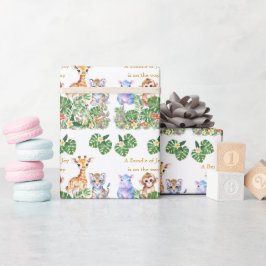 Tropischer Dschungel Geschenkpapier