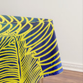 Tropischer Dschungel Grüne Blätter Wasserfarbe Tischdecke (Beispiel)