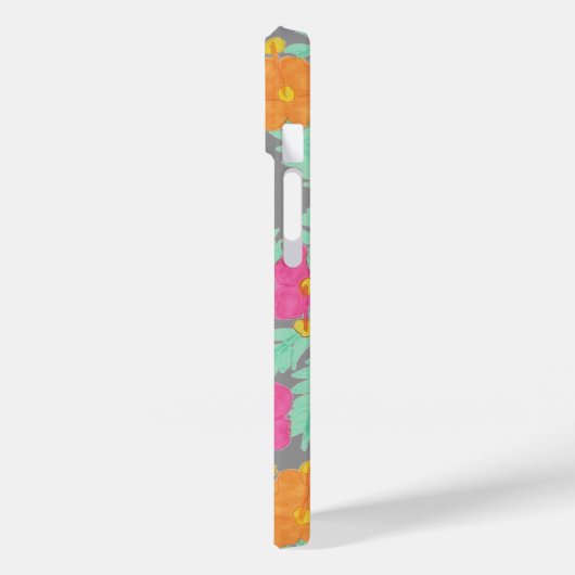 Tropischer Dschungel iPhone Case (Rückseite / Links)