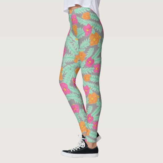 Tropischer Dschungel Leggings (Links)