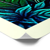 Tropischer Dschungel - Oasis Design Poster (Ecke)