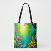 Tropischer Dschungel - Oasis Design Tasche (Vorderseite)
