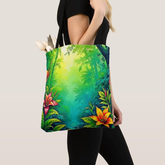 Tropischer Dschungel - Oasis Design Tasche (Von Nahem)