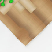 Tropischer Dschungel Personalisierte Decke (Ecke)