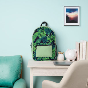 Tropischer Dschungel-Rucksack Bedruckter Rucksack