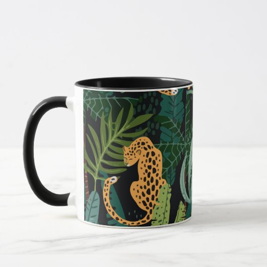 Tropischer Dschungel Tasse (Links)