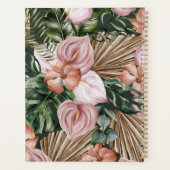 Tropischer Dschungel verlasse Regenwald-Blume Planer (Rückseite)