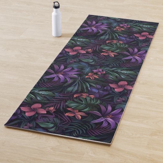 Tropischer Dschungel Yogamatte (Beispiel)
