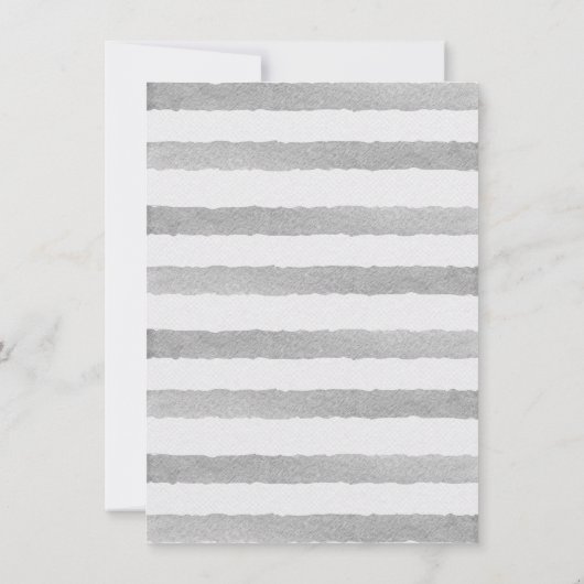 Tropischer Dschungel Zebra Hochzeitseinladungen Einladung (Rückseite)