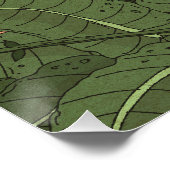 Tropischer Dschungelwald Poster (Ecke)