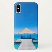 Tropischer Erholungsort des Paradies-Strand-|, Case-Mate iPhone Hülle (Rückseite)