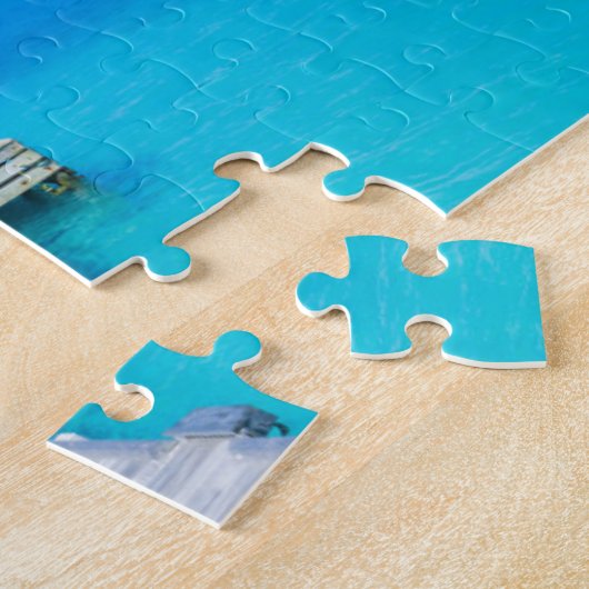 Tropischer Erholungsort des Paradies-Strand-|, Puzzle (Seite)