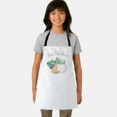 Tropischer Fall Fox, Monstera und Pumpkin-Schürze Schürze (Insitu)