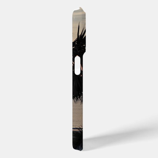 Tropischer Fall für das Sonnenaufgang Case-Mate iPhone Hülle (Rückseite / Rechts)