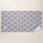 TROPISCHER FALL STRANDTUCH (Vorderseite)