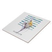 TROPISCHER FANG FLIESE (Seite)