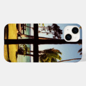 Tropischer Fiji Beach-Scene iphcnm Case-Mate iPhone Hülle (Rückseite (Horizontal))