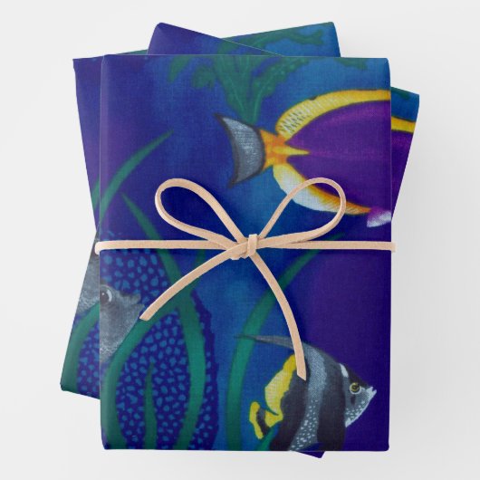 Tropischer Fisch 1 Geschenkpapier Set (Beispiel)
