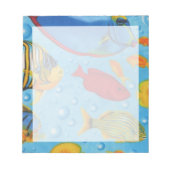Tropischer Fisch 2 Notizblock (Vorderseite)