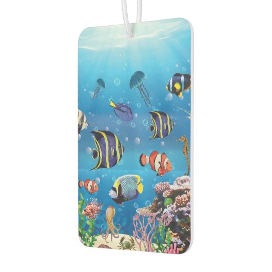 Tropischer Fisch Autolufterfrischer (Links)