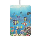 Tropischer Fisch Autolufterfrischer (Rückseite)