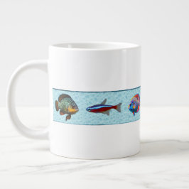 Tropischer Fisch (Bridget Collection) Jumbo-Tasse