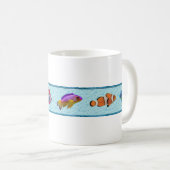 Tropischer Fisch (Bridget Collection) Tasse (VorderseiteRechts)