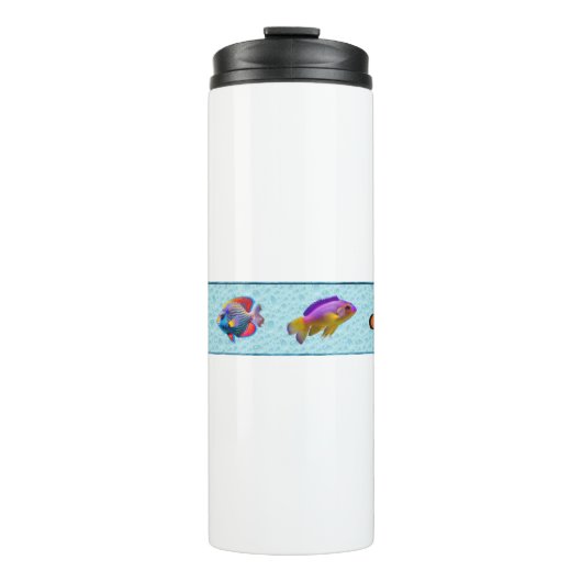 Tropischer Fisch (Bridget Collection) Thermosbecher (Vorderseite)