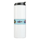Tropischer Fisch (Bridget Collection) Thermosbecher (Nach links gedreht)