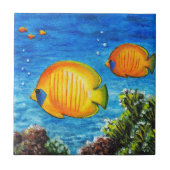 Tropischer Fisch Fliese (Vorderseite)