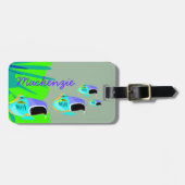 Tropischer Fisch Gepäckanhänger (Vorderseite horizontal)