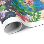 Tropischer Fisch Geschenkpapier (Rolleneckpunkt)