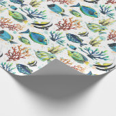 Tropischer Fisch Geschenkpapier (Ecke)