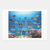 Tropischer Fisch Geschenkpapier Set (Vorderseite 2)