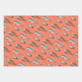 Tropischer Fisch Geschenkpapier Set (Vorderseite 3)