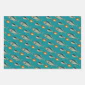 Tropischer Fisch Geschenkpapier Set (Vorderseite)