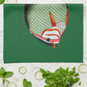 Tropischer Fisch Geschirrtuch (Gefaltet)