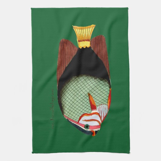 Tropischer Fisch Geschirrtuch (Vertikal)