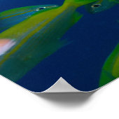 Tropischer Fisch im Korallenmeer Poster (Ecke)