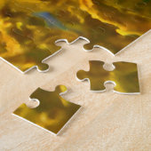 Tropischer Fisch in einem Aquarium. Puzzle (Seite)