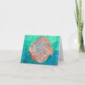 Tropischer Fisch Karte (Vorderseite)