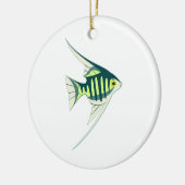 Tropischer Fisch Keramikornament (Links)