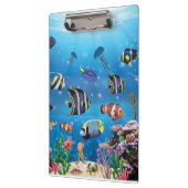 Tropischer Fisch Klemmbrett (Links)
