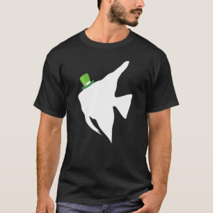 Tropischer Fisch Kobold Irischer St. Patrick Tag T-Shirt