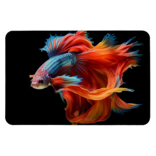 Tropischer Fisch Magnet