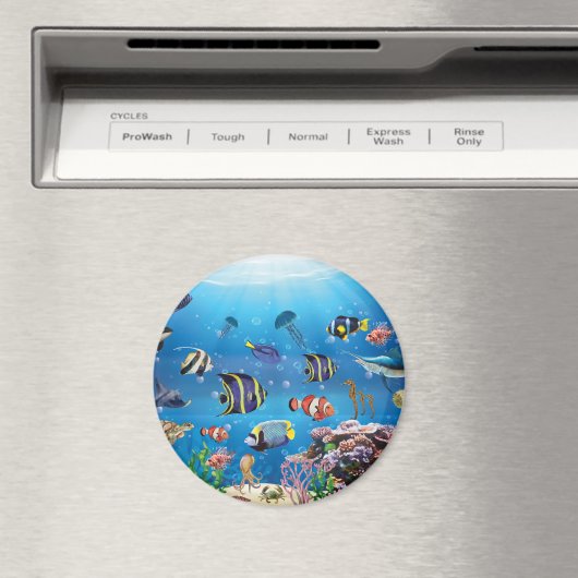 Tropischer Fisch Magnet (In Situ (Geschirrspüler))