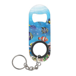 Tropischer Fisch Mini Flaschenöffner