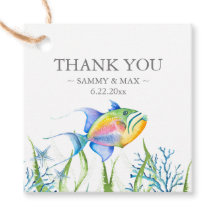 Tropischer Fisch mit Aquarellfarbe - Geschenke für